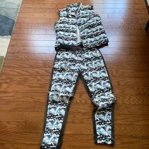 Duck down suit New